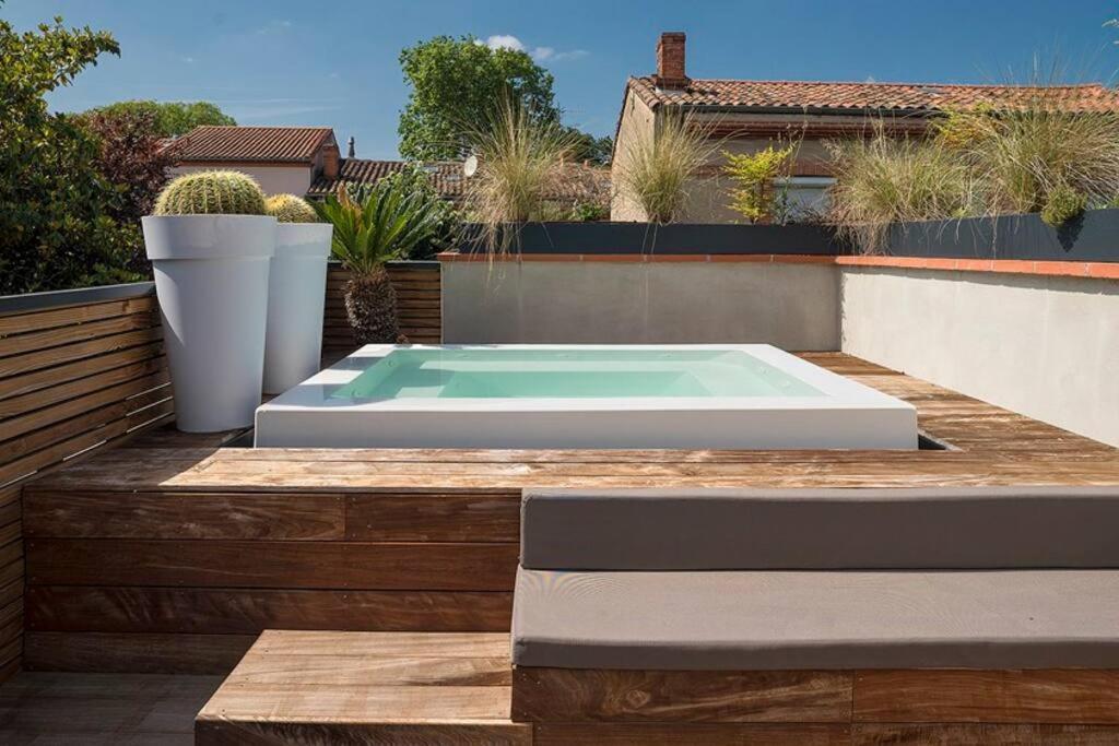 Maison Contemporaine Plein Centre Piscine &jacuzzi Toulouse